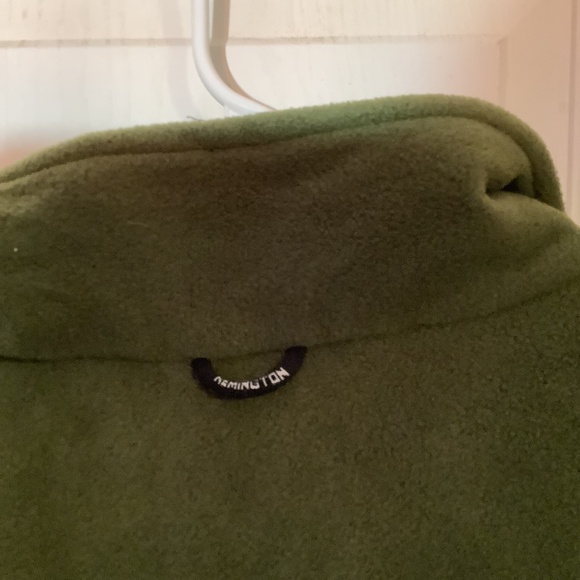 Men’s Remington Clothing Olive Green Fleece 1/4 Zip Sweater Size L - Picture 14 of 16
